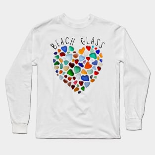 Beach Glass Sea Glass Beachcomber Lover Long Sleeve T-Shirt